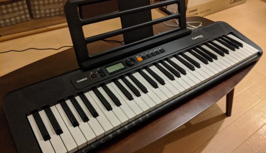 casiotone CT-S200 開封！USB（MIDI）でスマホと接続！