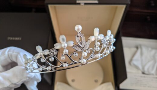 TASAKIで結婚式のティアラをレンタルしてきました！無料の購入特典だけどハイクオリティで特別感♪